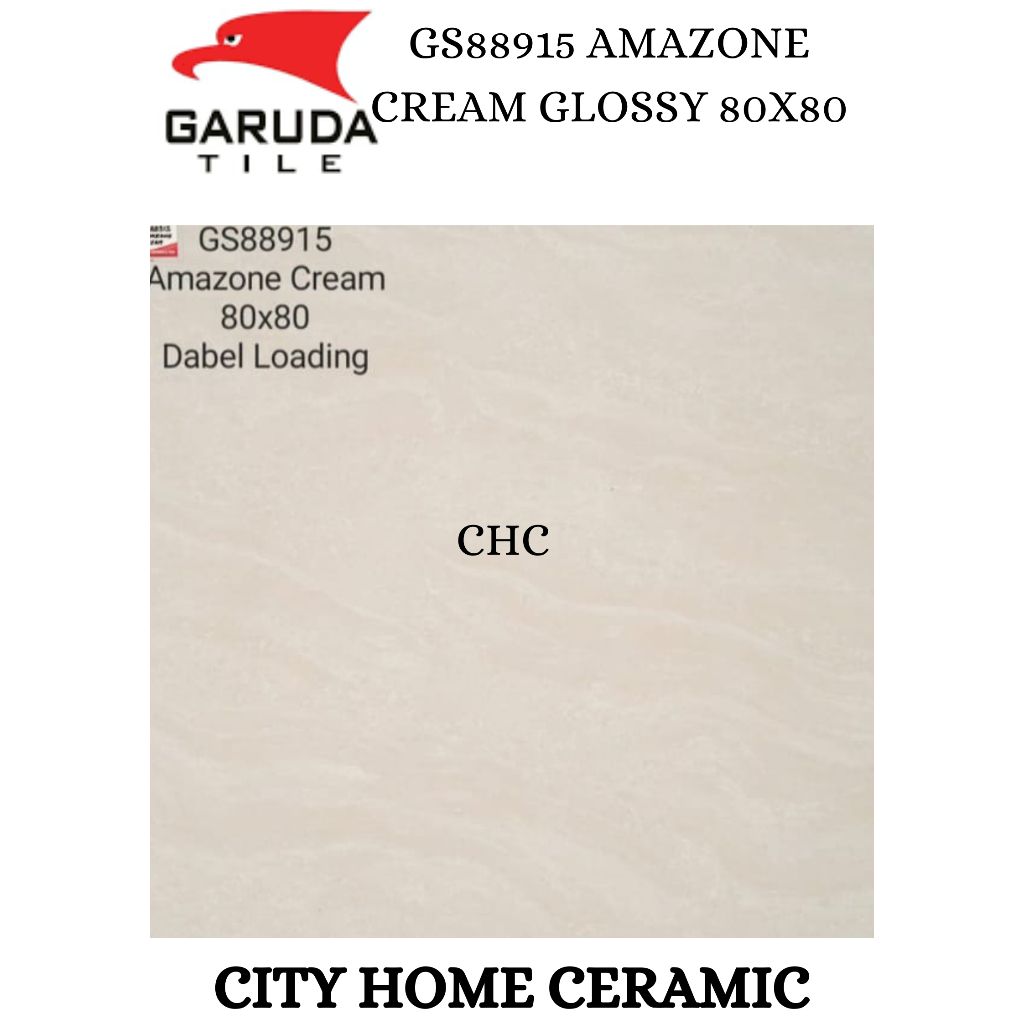 GARUDA AMAZONE CREAM GS88915 80x80/GRANIT/GLOSSY/LANTAI/BEST PRODUCT