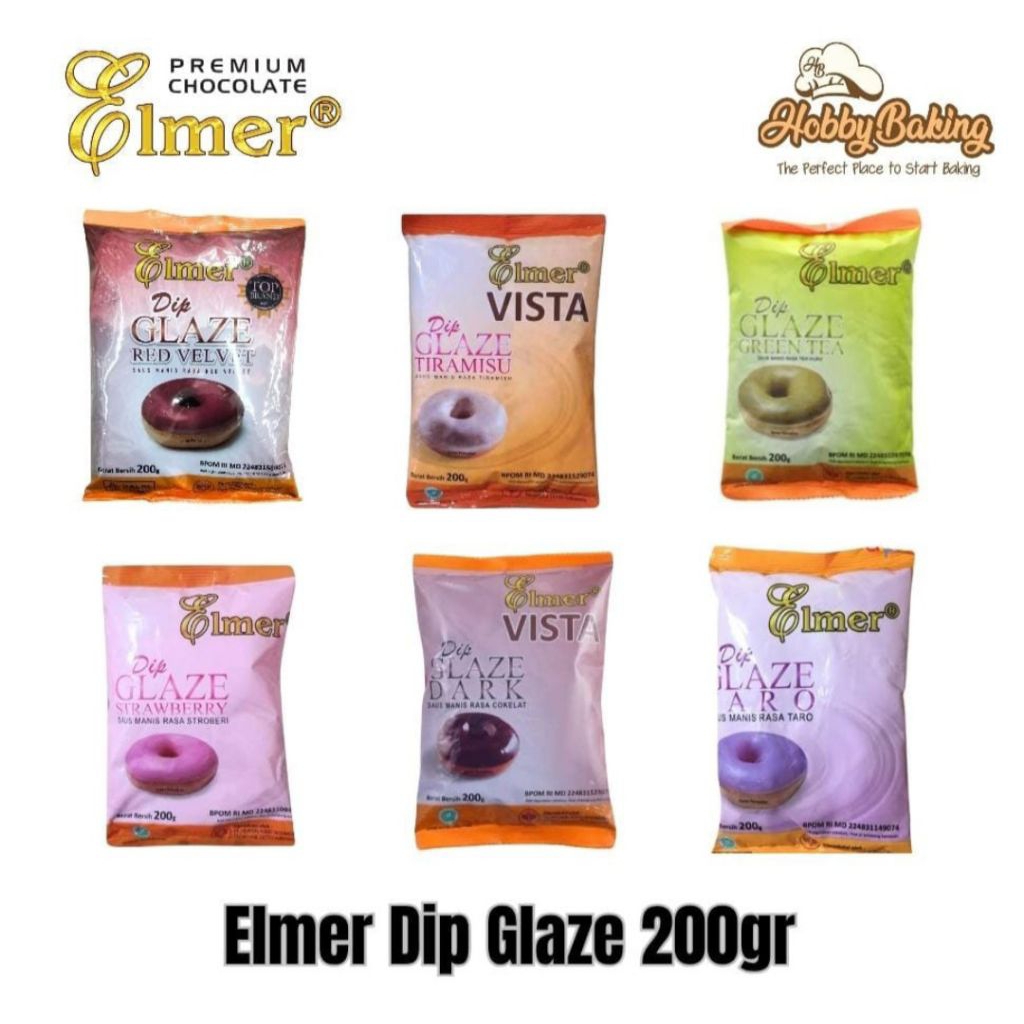 

Elmer Dip Glaze 200gr