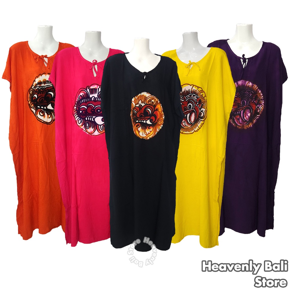 DASTER KAFTAN BARONG LUKIS BALI / DASTER JUMBO TIDUR & SANTAI