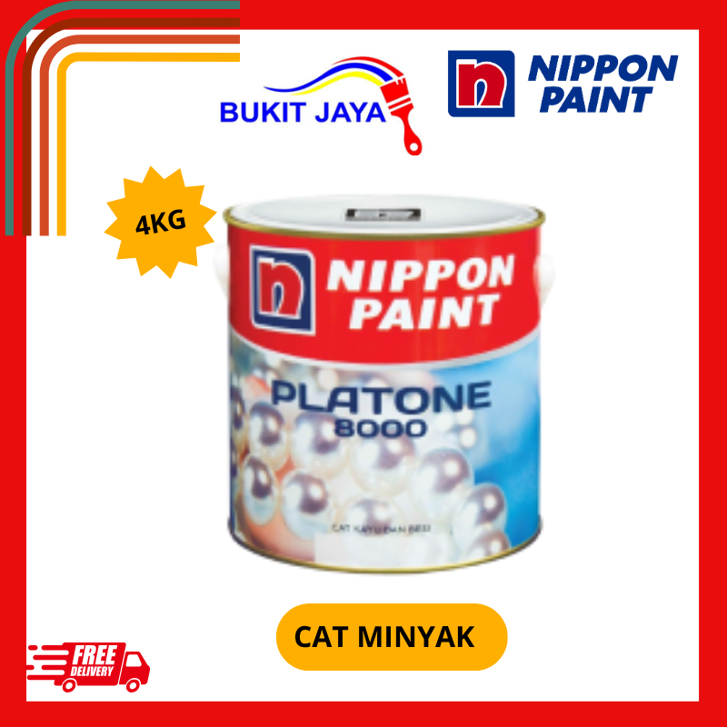 

CAT MINYAK PLATONE 4KG / 3.785L WARNA LENGKAP