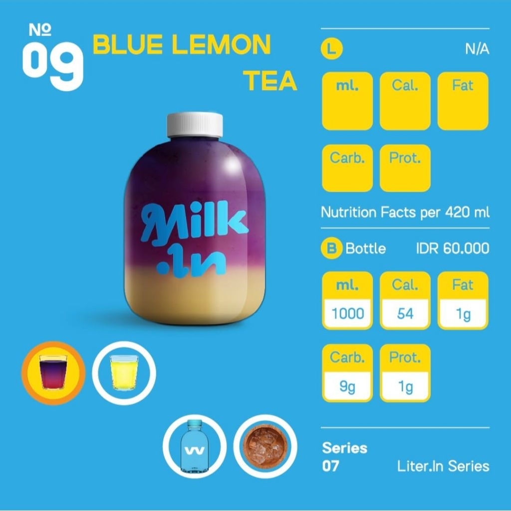 

Blue Lemon Tea 1L