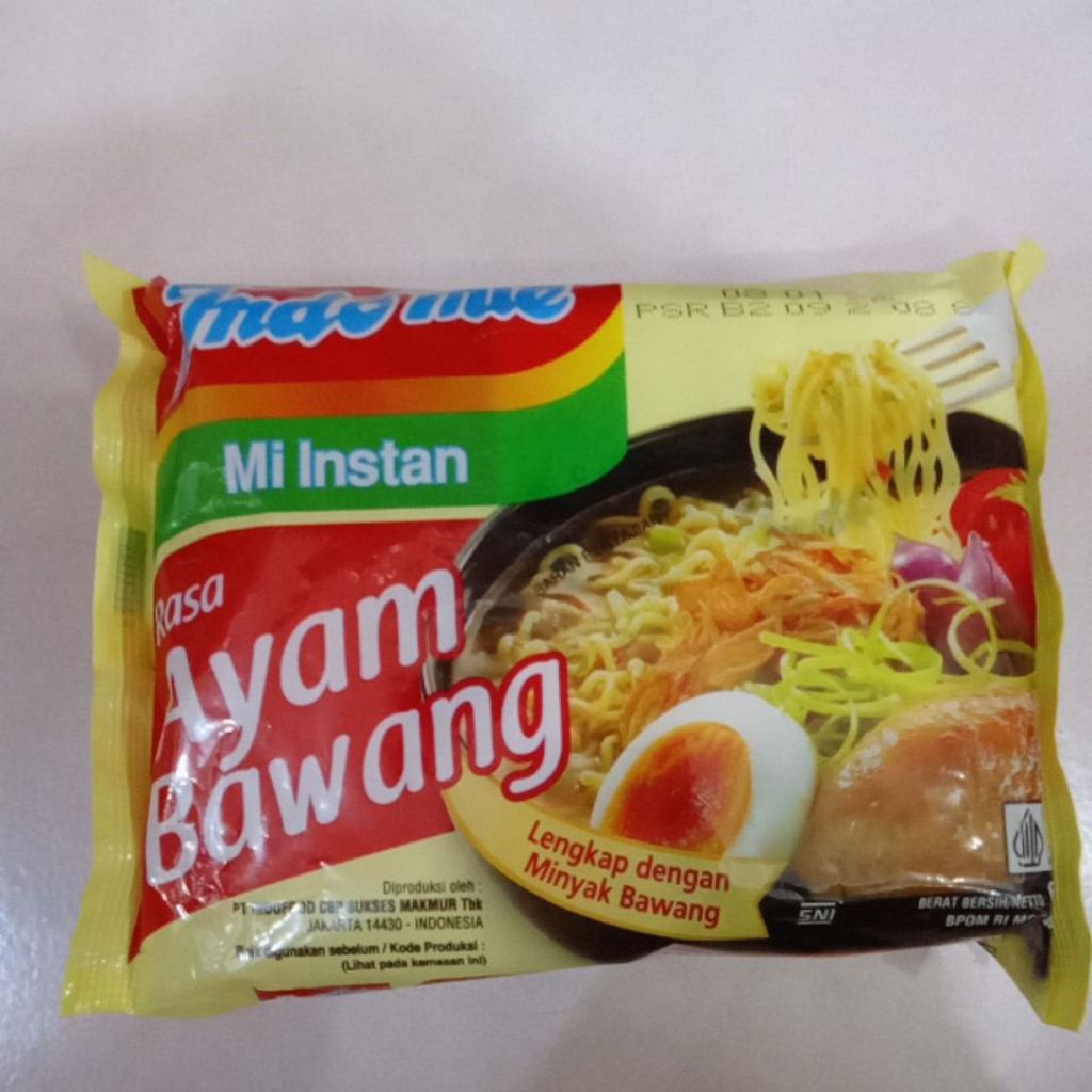 

Indomie Mi Instan Rasa Ayam Bawang 69gr