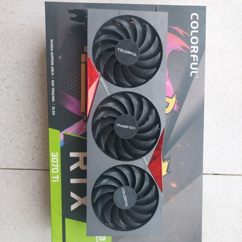 [BEKAS] Colorful Geforce RTX 3070 Ti Vga Card