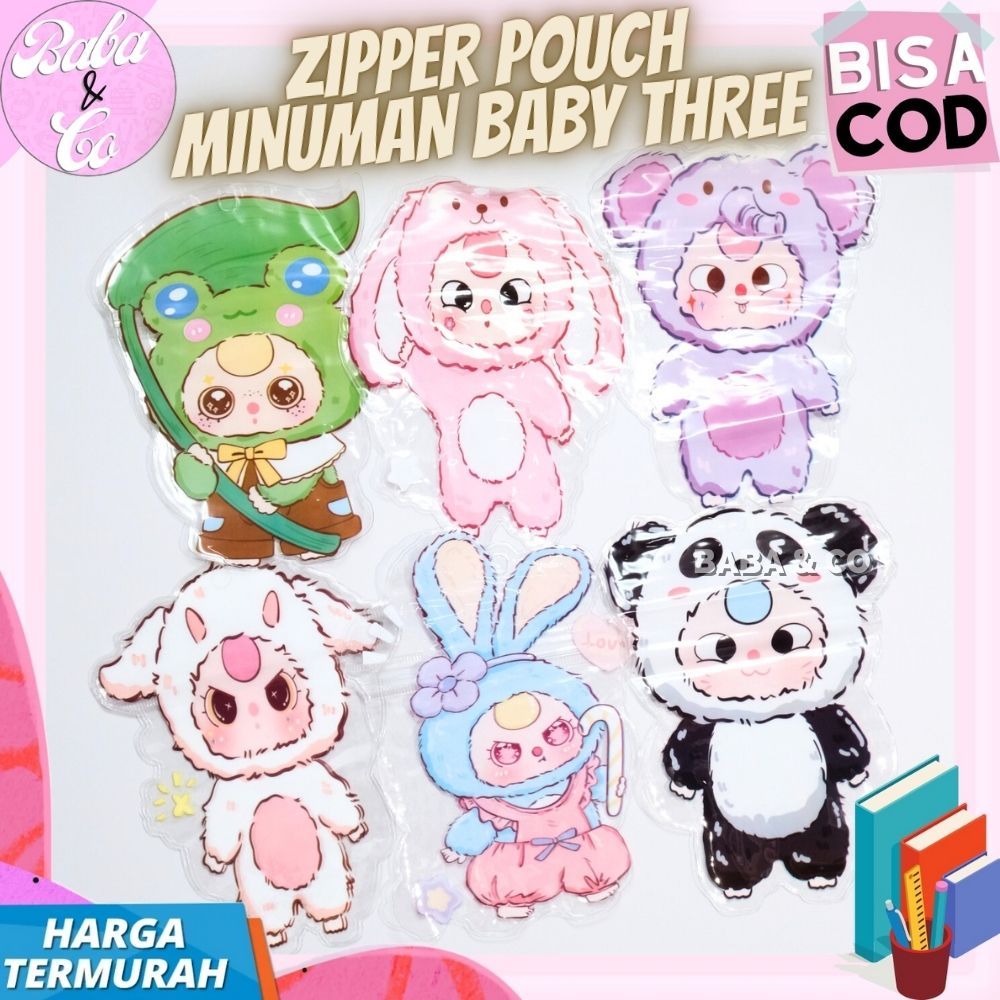 

PLASTIK ZIPPER POUCH BABY THREE KANTONG KEMASAN MOTIF KARTUN ZIPLOCK BABY THREE LUCU UNIK IMUT KANTONG HAMPERS KLIP BABY THREE ZIPPER PERMEN COOKIES HAMPERS BABY THREE BENING TRANSPARAN