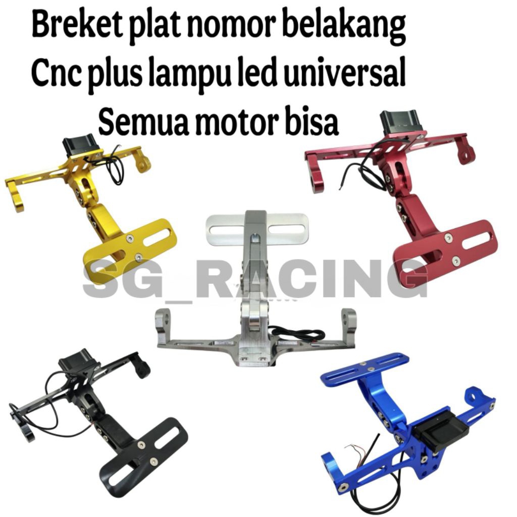 KEDUDUKAN  PLAT NOMOR BELAKANG, R,15, VIXION, VARIO 150 NEW, VARIO 160,NINJA 250 DLL PNP UNIVERSAL