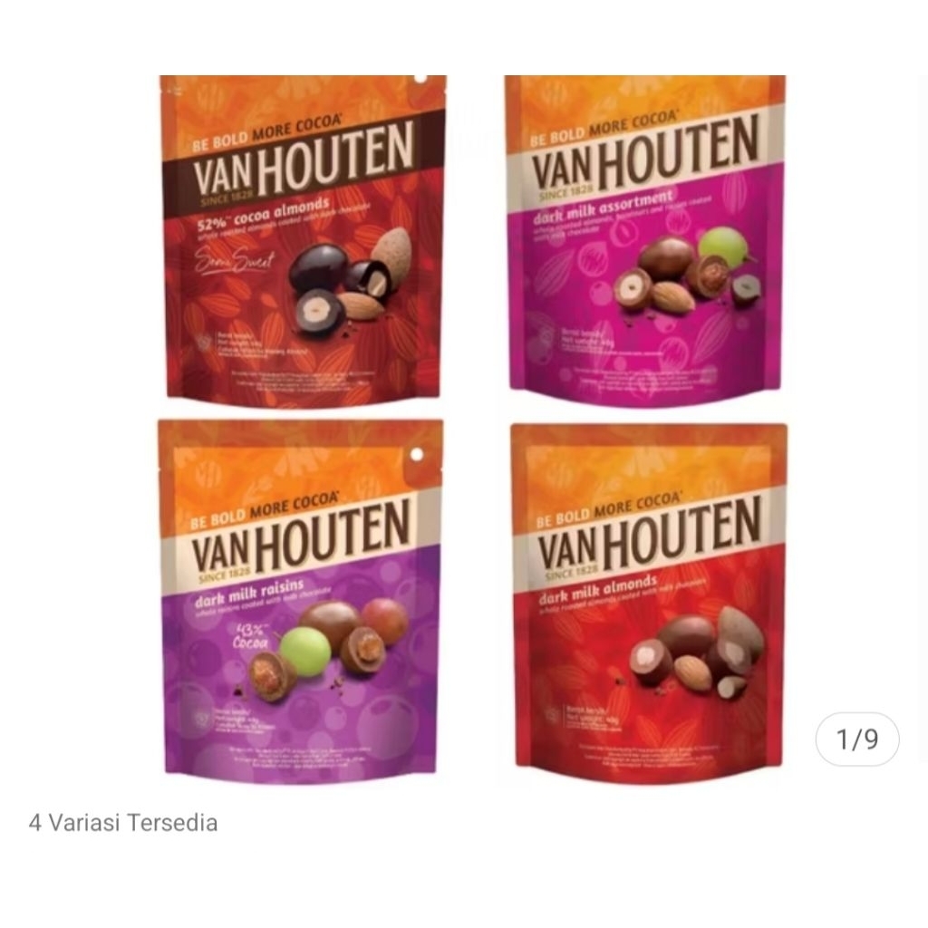 

VANHOUTEN BE BLOD MORE COCOA 43% COCOA