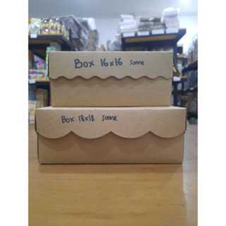 

KRAFT catering box kraft Renda tutup sambung 16x16 dan 18x18 kardus nasi 16x16 dan 18x18 kraft/coklat