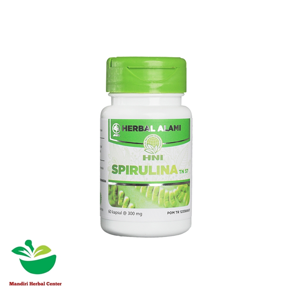 Spirulina HNI 60 Kapsul – Suplemen Atasi Anemia