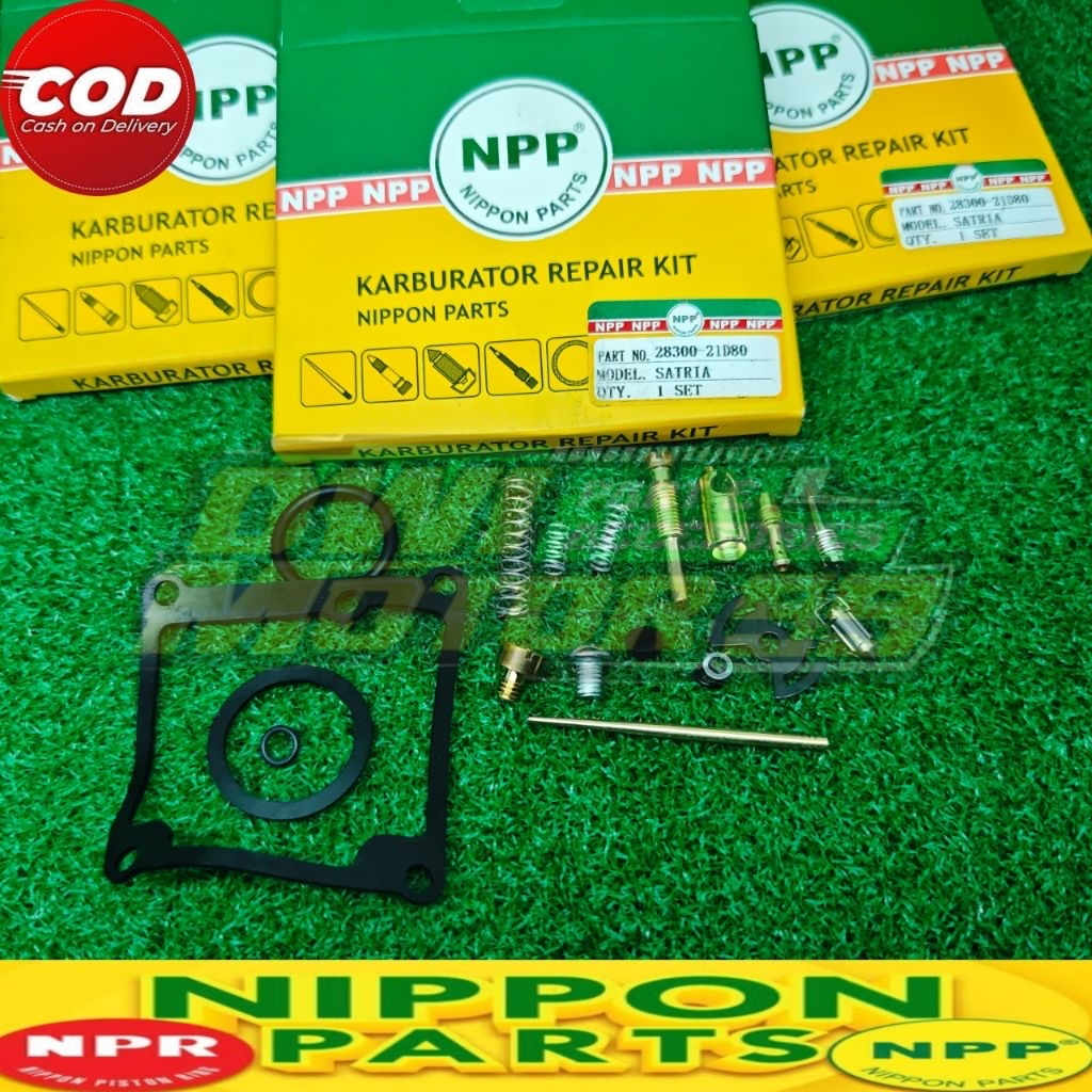 SPUYER SET PARKIT REPARKIT KARBU KARBURATOR ORI NPP SATRIA 2TAK 2T HIU LUMBA ASLI ORI NPP
