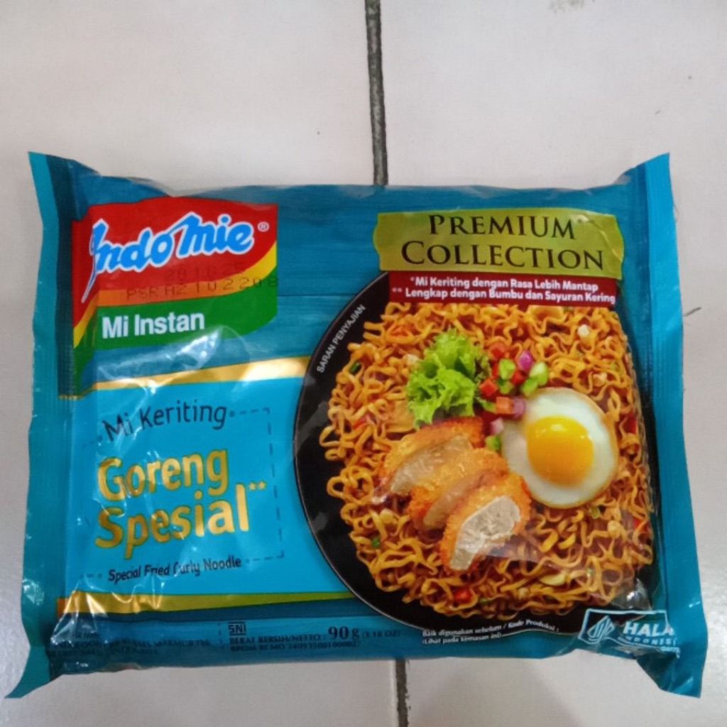 

Indomie Mi Instan Mi Keriting Goreng Spesial 90gr