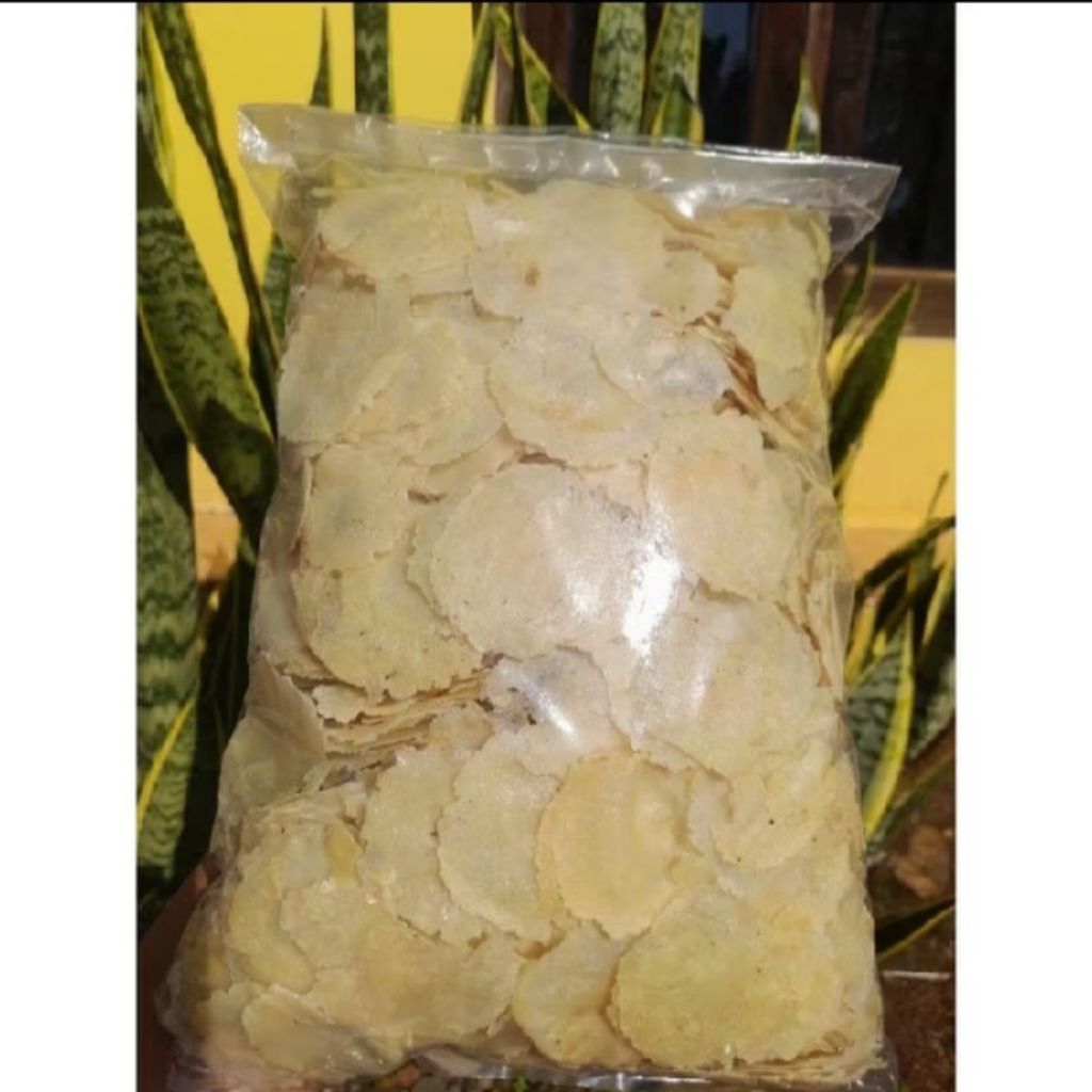 

emping mlinjo mentah, emping super 1kg khas kebumen