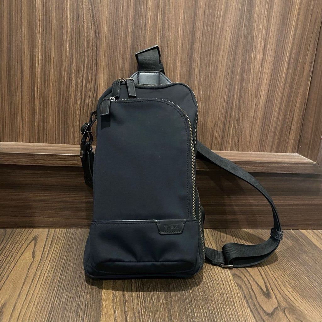 TAS SLINGBAG GREGORY GLEN KULIT & NYLON