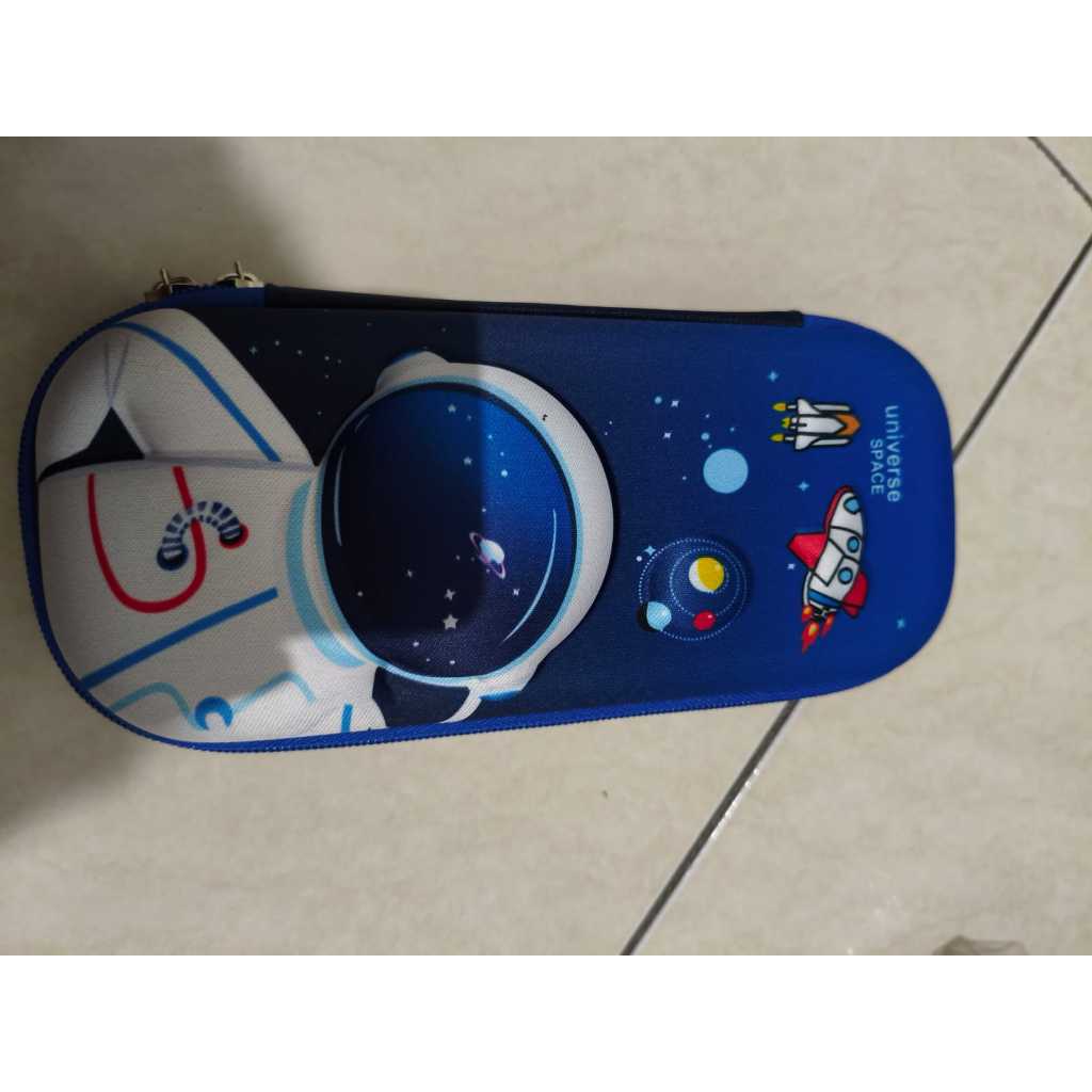 

HenJO Tempat Pensil Anak 3D / Pen Case 3D Bahan EVA Anak Sekolah
