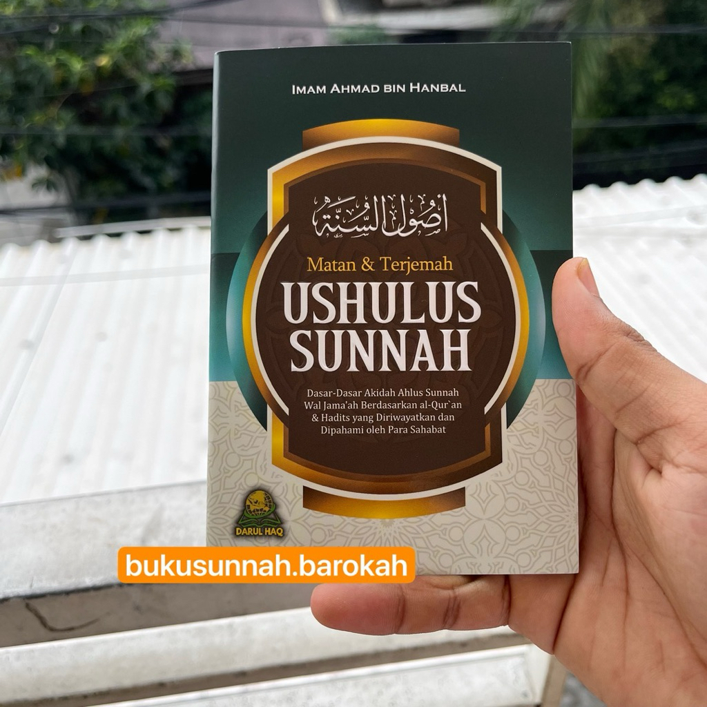 Buku Matan & Terjemah Ushulus Sunnah Imam Ahmad Bin Hanbal