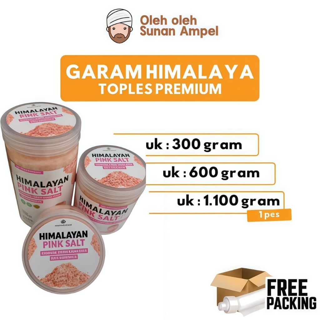 

TOPLES 600 GRAM GARAM HIMALAYA TOPLES PREMIUM FOODGRADE