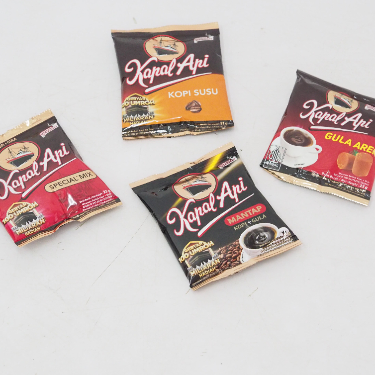 

Kopi Kapal Api / Kopi Bubuk Instan - Isi 10 Sachet