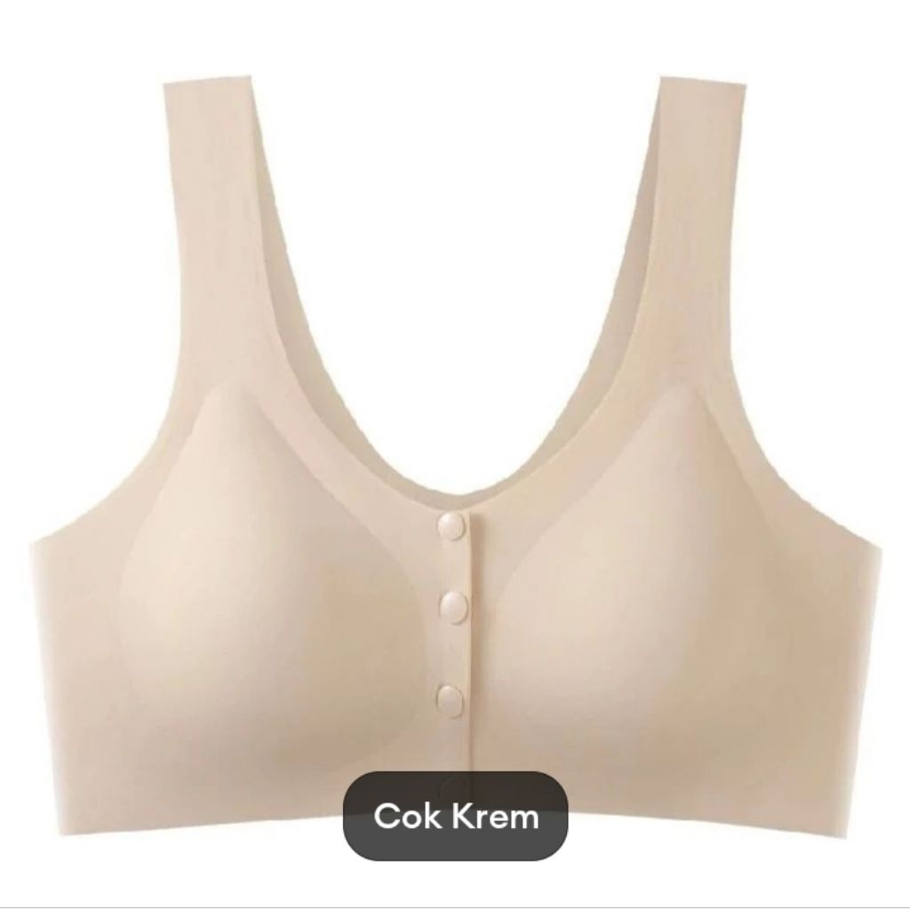 Bra kancing depan / Bra kait depan / Bra seamless kancing depan