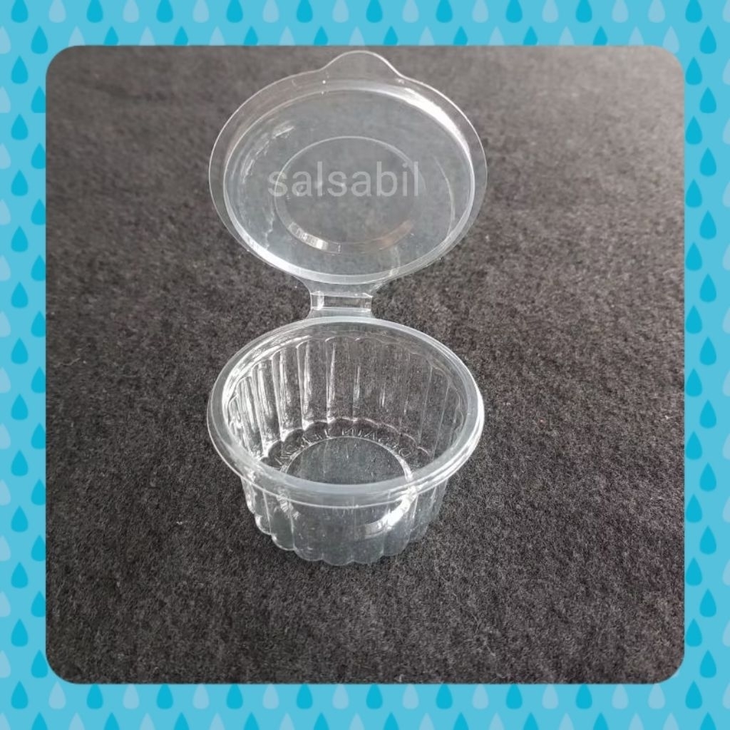 Cup NS 60ml 100ml 150ml / cup puding tutup sambung
