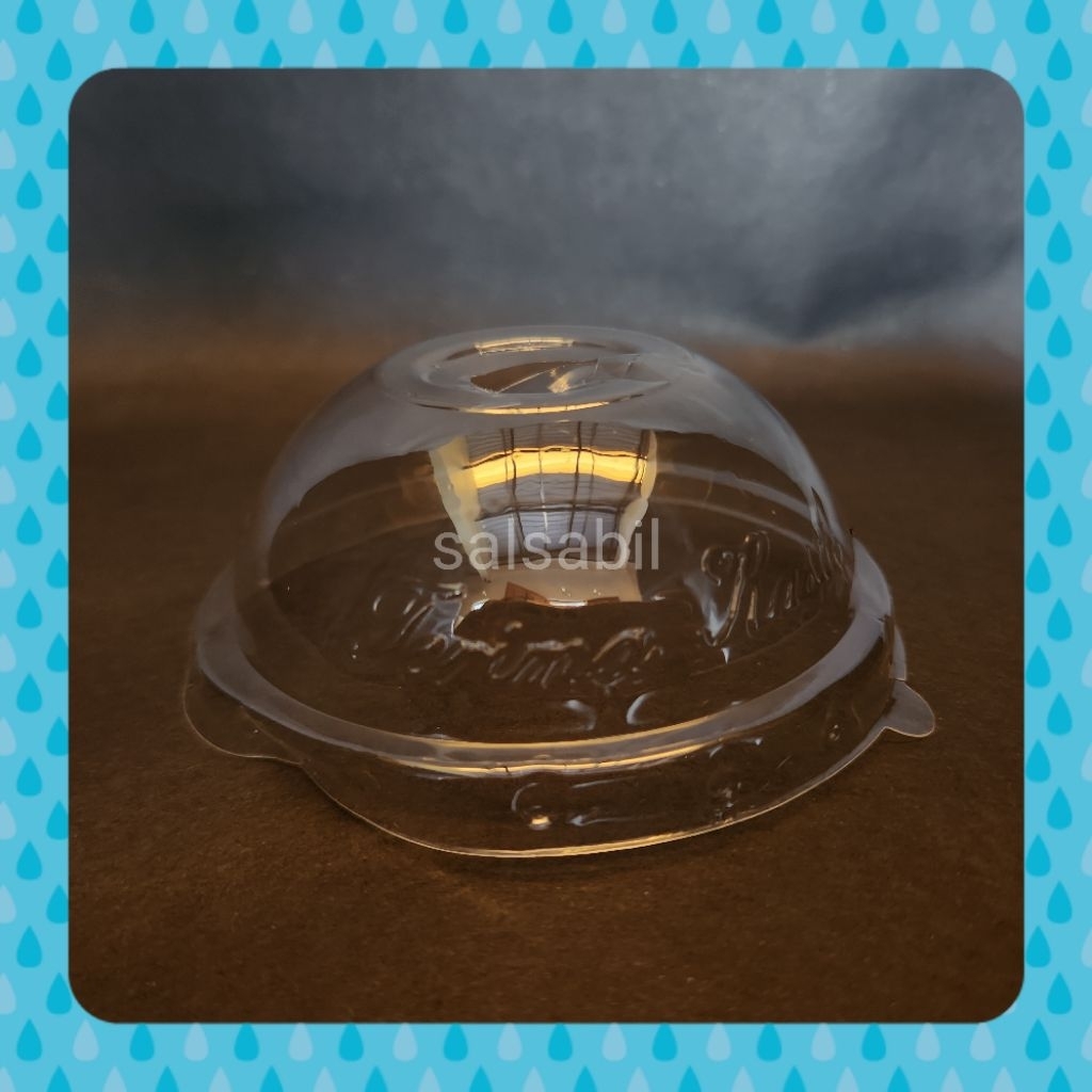 Tutup gelas cembung / tutup cup cembung isi 50 pcs