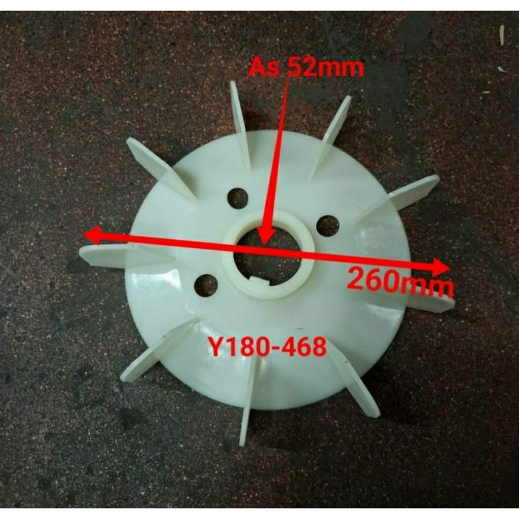 Kipas Dinamo Y180 - 468  Fan Electro Motor Kipas Dinamo Motor