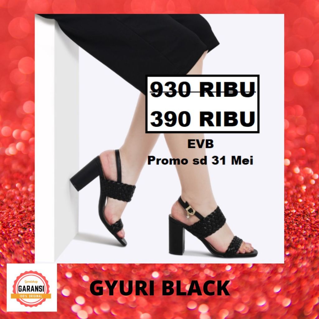Sepatu sandal EVB wanita seri GYURI original SALE