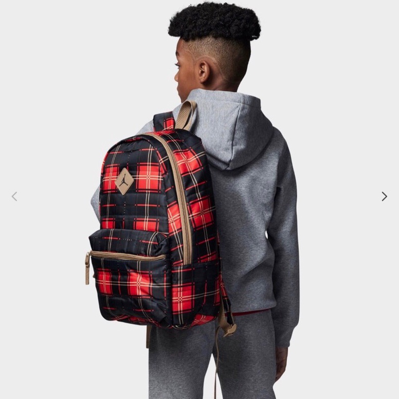 Maxi Promo NEW RELEASERansel JRDAN Quilted Tartan Daypack Backpack  Ransel JRDAN Quilted Tartan  Ran