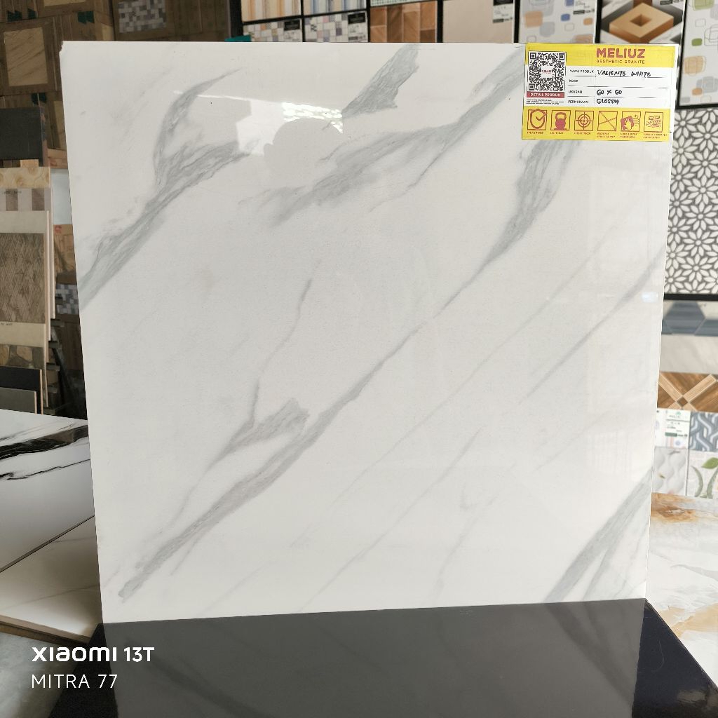 granite putih motif 60x60 Valiante white