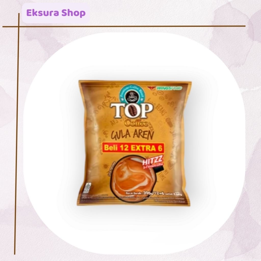 

TOP Coffee Gula Aren isi 12 + 6