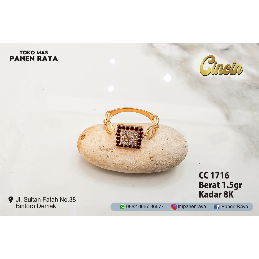 Cincin Emas Model Variasi Mata
