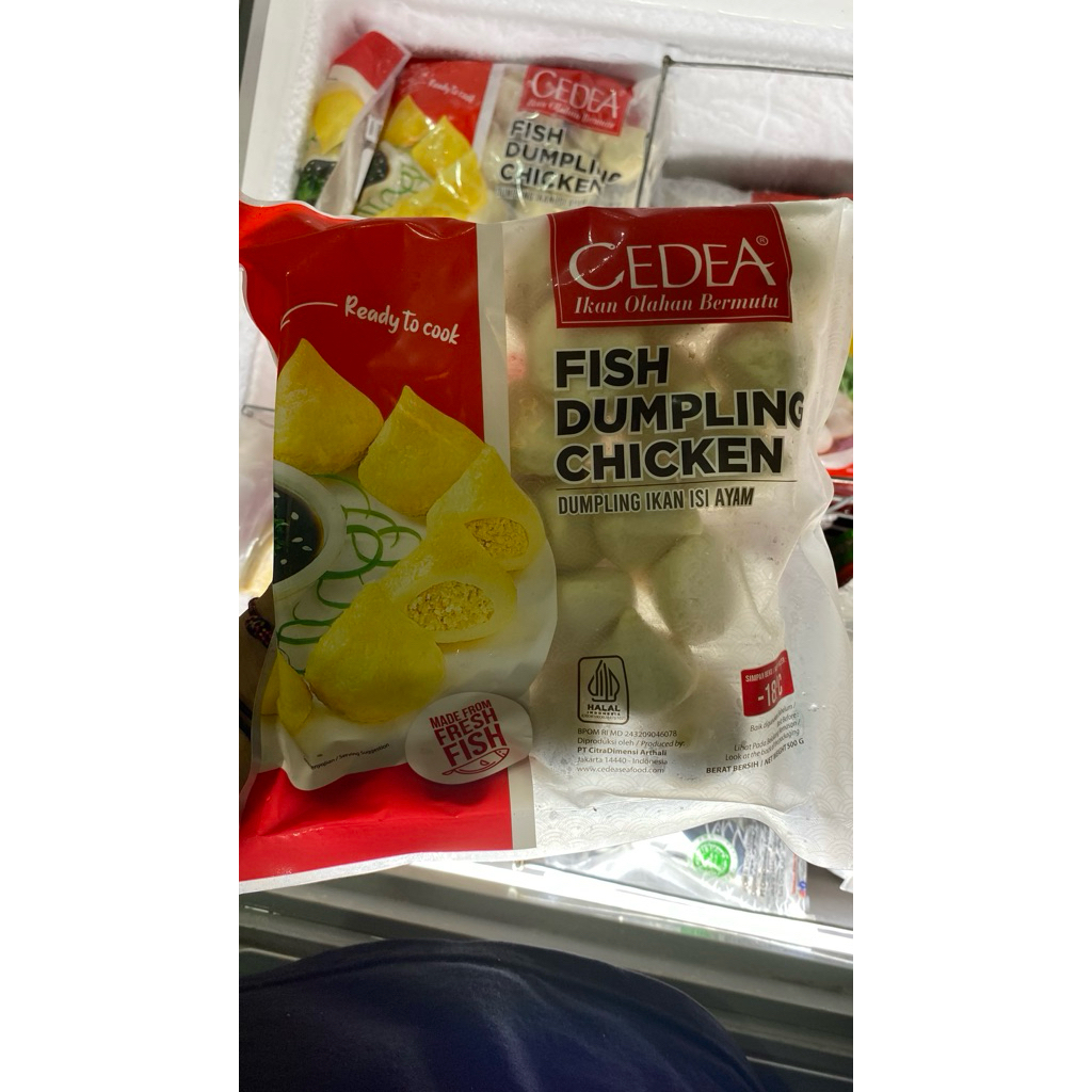 

Dumpling Ayam Cedea 500gr