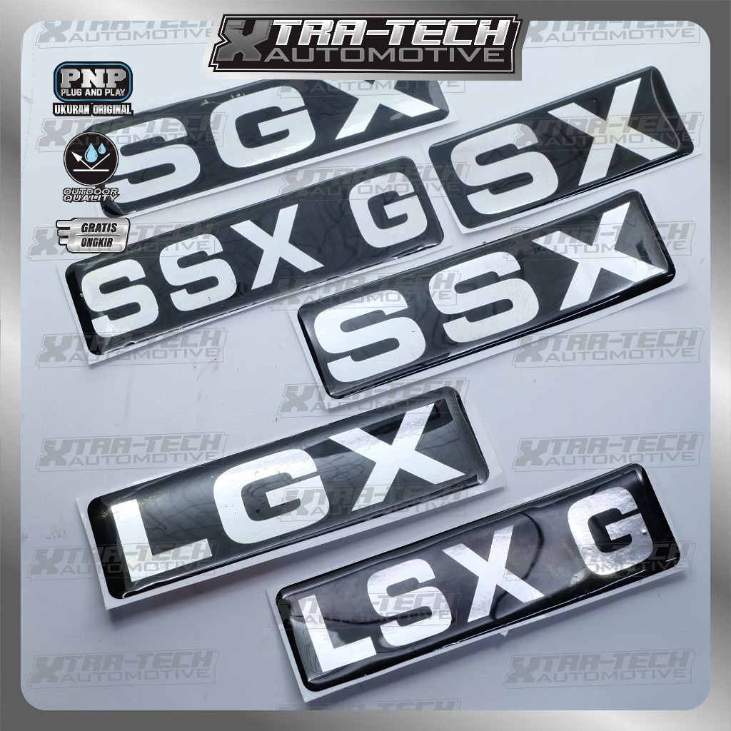 emblem SX kijang / emblem SX kijang grand exstra / EMBLEM SX kijang super