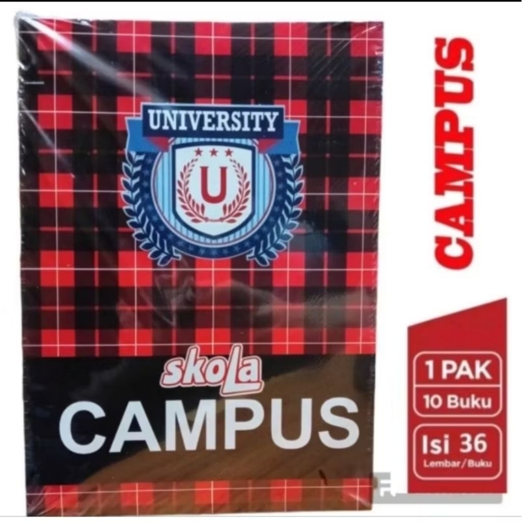 

(1pak) Buku tulis campus 36lembar/buku tulis campus/buku tulis murah