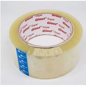

Giant Tape Lakban Besar 100 Yard – Lakban Bening Kuat & Tebal | Packing Tape Karton & Pengiriman