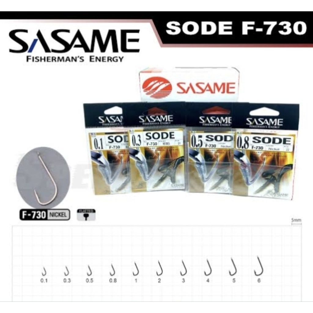 MATA KAIL - PANCING SASAME SODE F-730 TAJAM (NO 0.1/0.3/0.5/0.8/1/2/3)