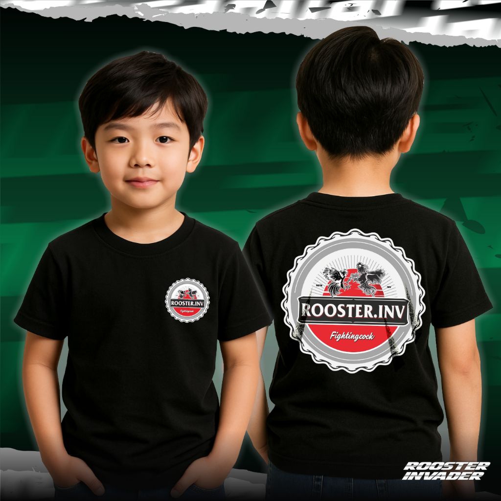 KAOS ANAK AYAM BANGKOK BNTG KATUN COMBED 24S FIGHTINGCOCK V9