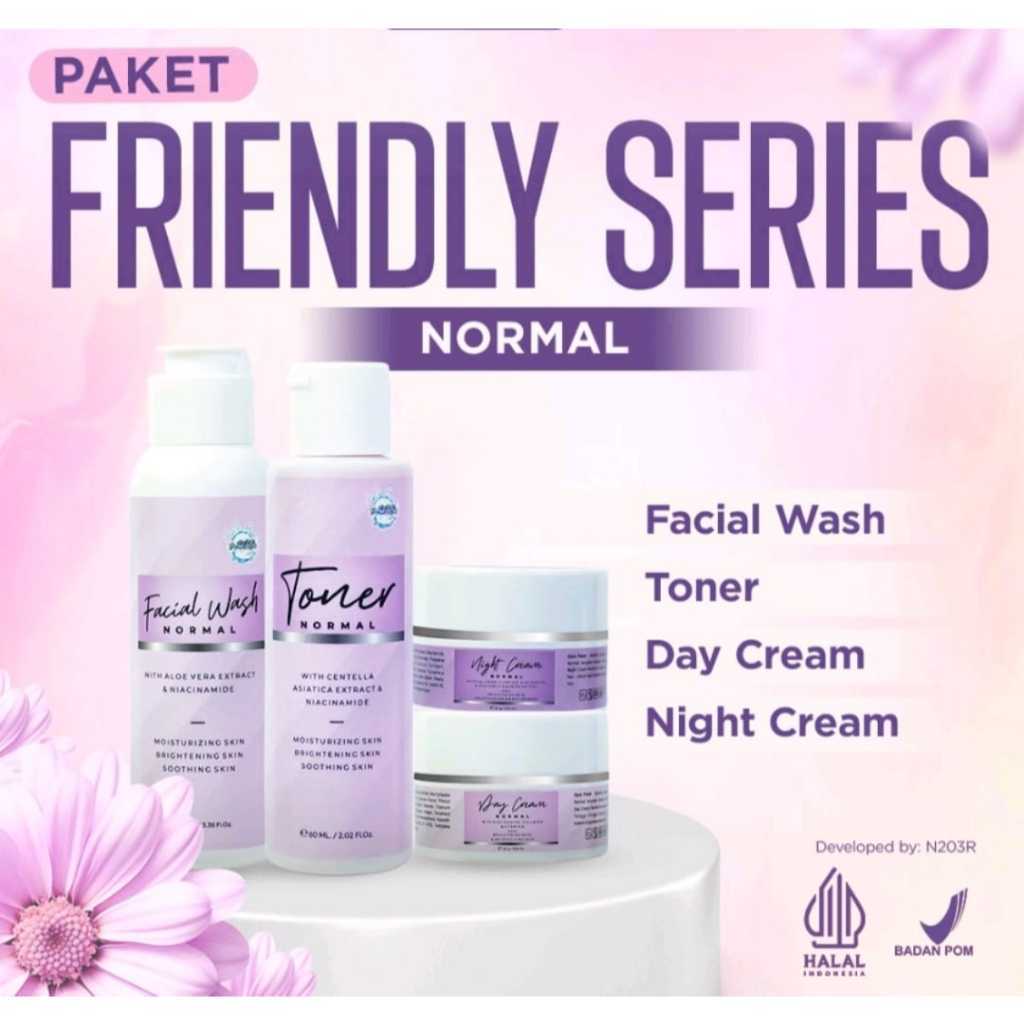 ECER // N203R Paket Skincare NR Beauty Friendly Series Normal