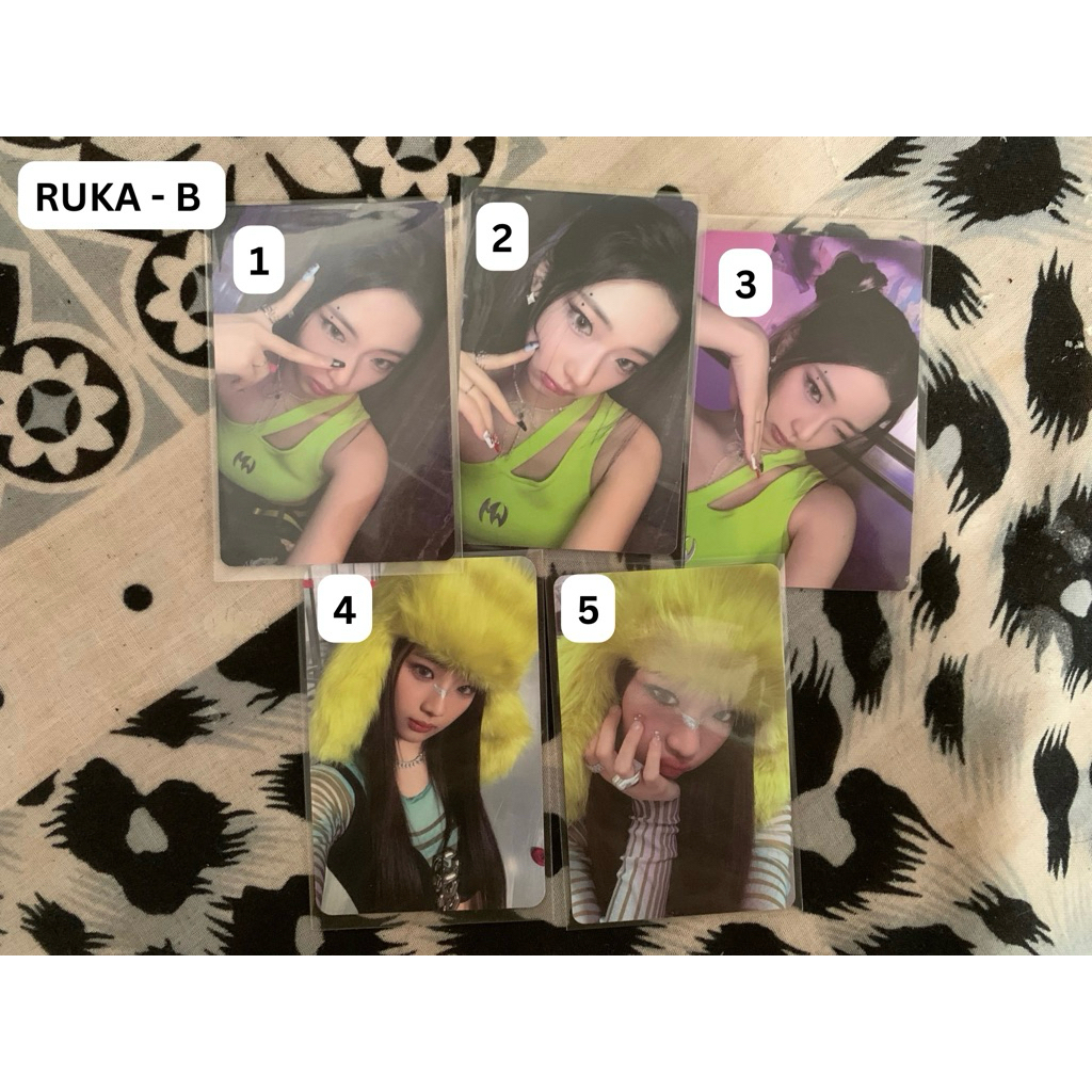 ‼️WAJIB CO PACKING‼️Photocard / PC Ruka Babymonster DRIP