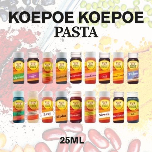 

PERISA PASTA KOEPOE 25ML / PENGUAT AROMA MAKANAN PER DUS 144 PCS