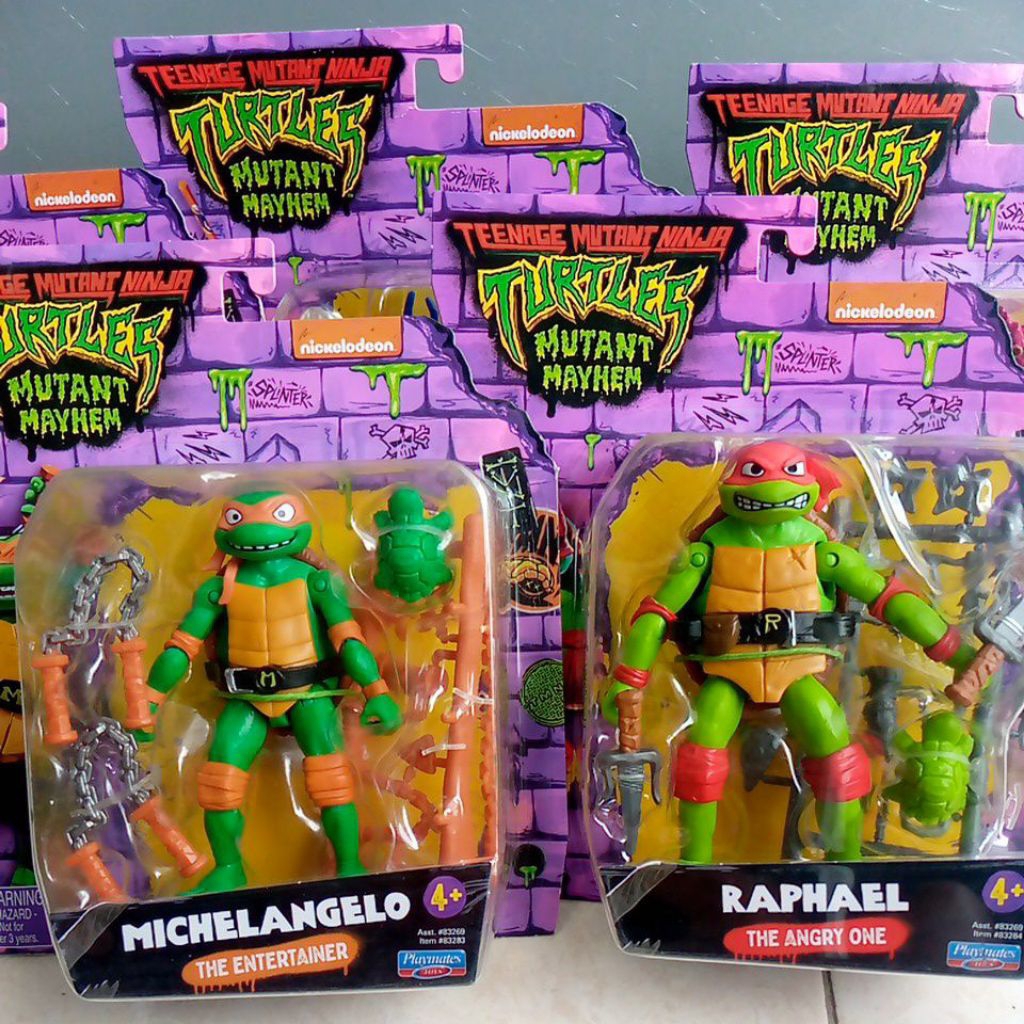 Playmates TMNT Turtles Mutant Mayhem