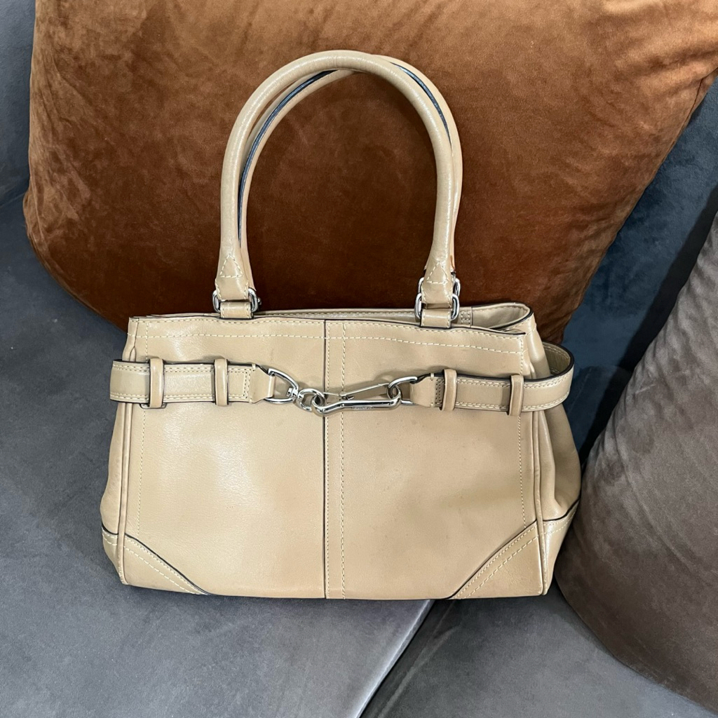 [PRELOVED] Coach bag kulit asli