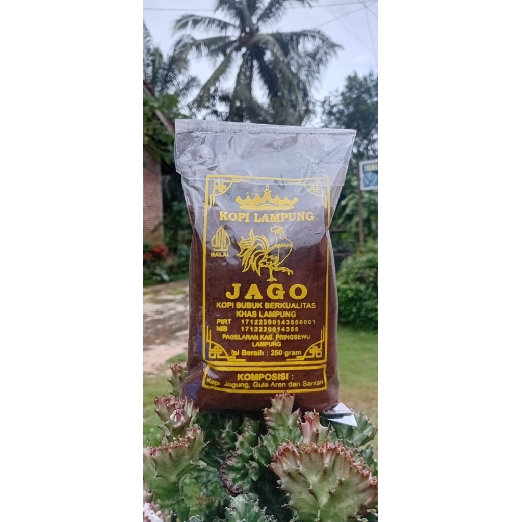 

kopi Lampung cap jago 250gr /kopi bubuk berkualitas/khas Lampung