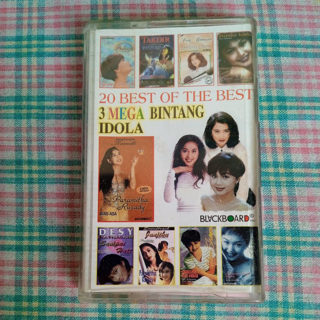 Kaset Pita 20 best of the best 3 mega bintang idola