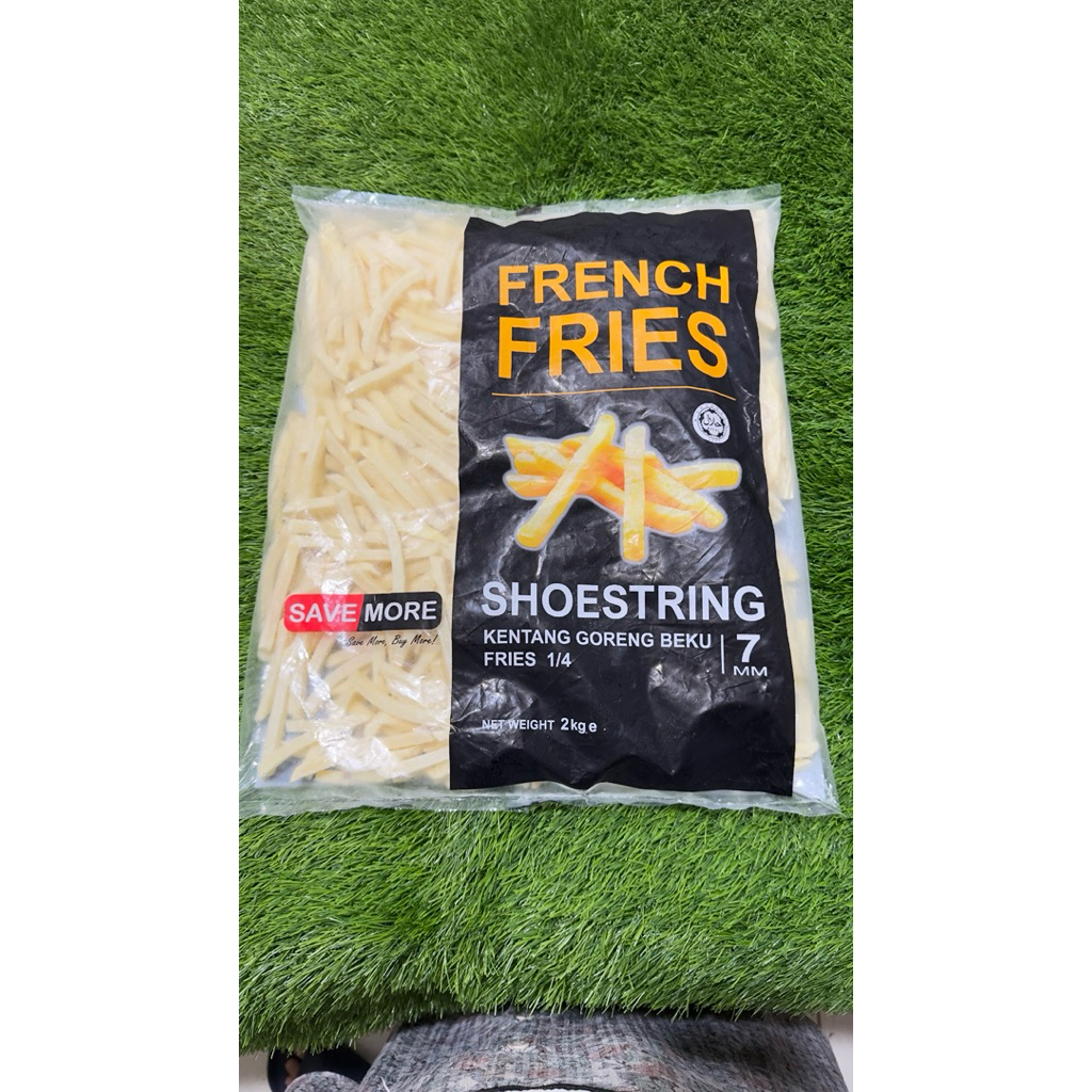 

Save More kentang 2 KG Shoestring 7mm