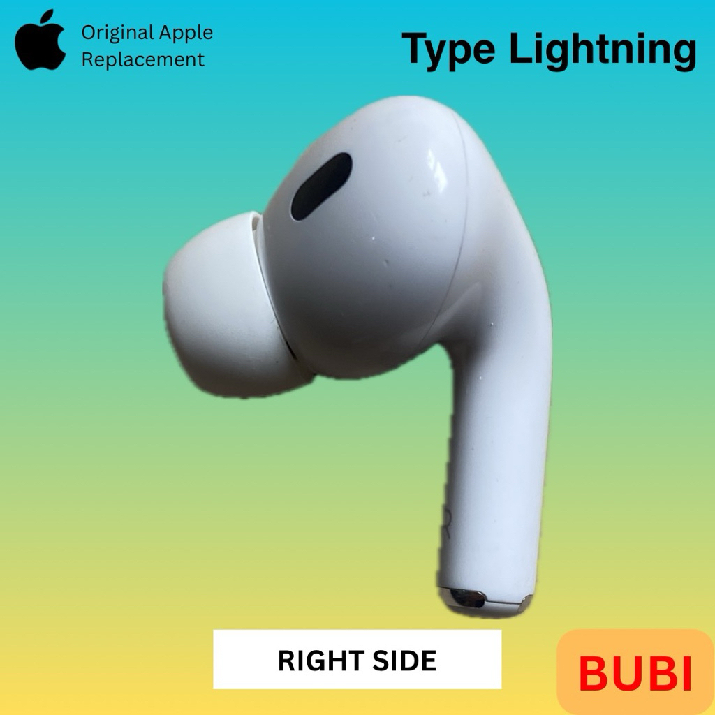 Airpods pro gen 2 original apple cabutan sebelah kanan/right only earpiece normal MINUS FISIK