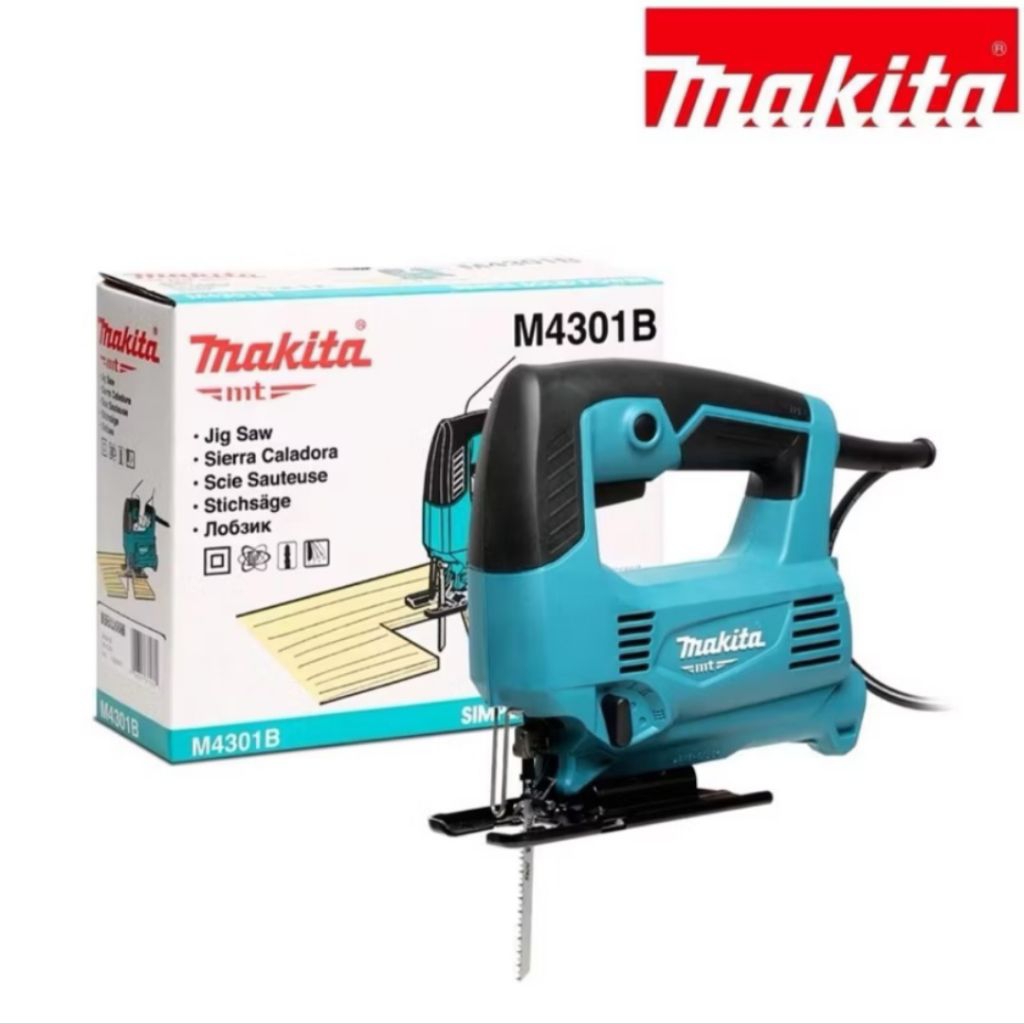 MESIN JIG SAW MAKITA M4301B / MESIN GERGAJI TRIPLEK KAYU LISTRIK