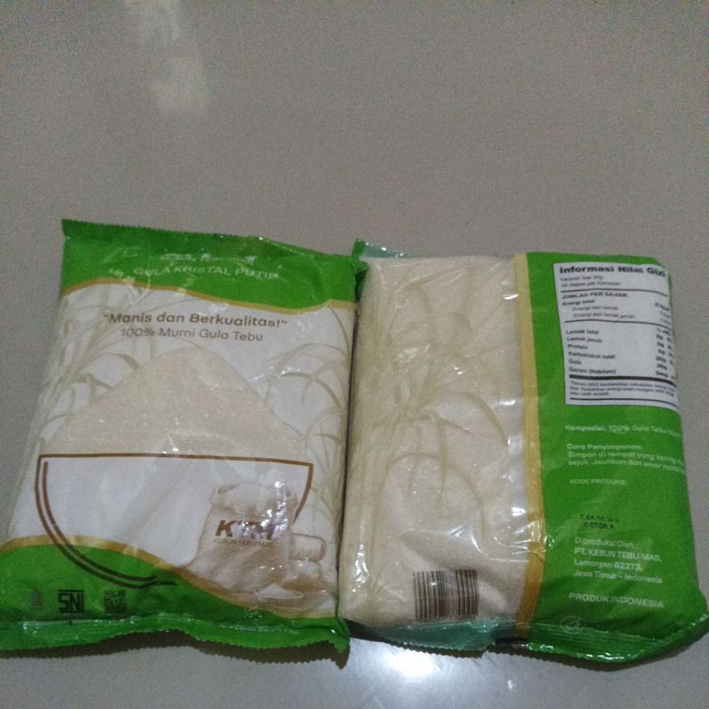 

GULA kebun tebu mas KTM 1kg
