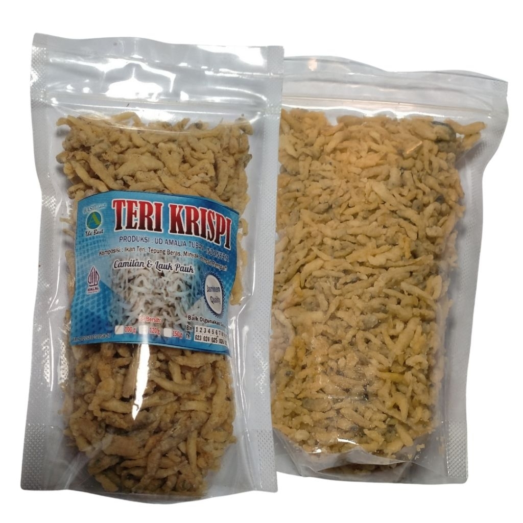 

Teri Krispi Cemilan dan Lauk Pauk Enak Gurih Asli Tuban