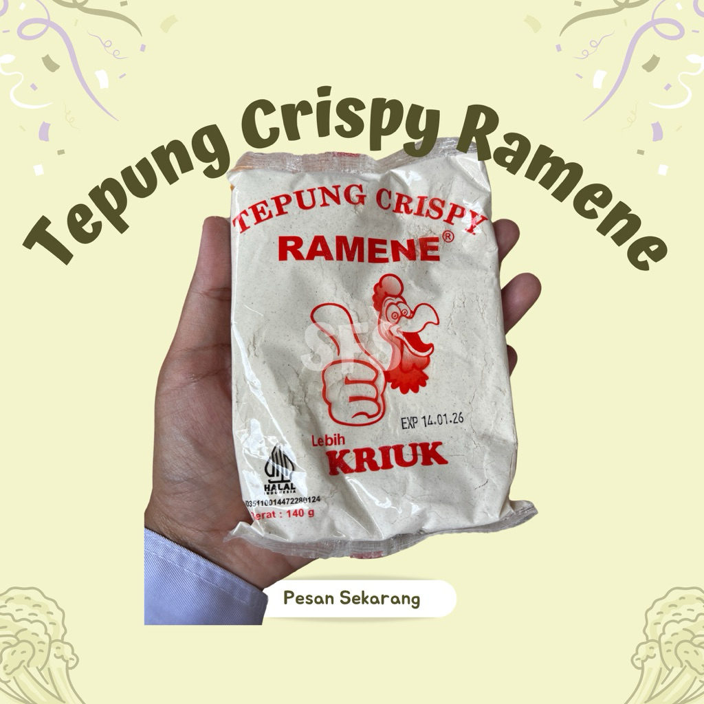 

Tepung Crispy Ramene Tepung Kriuk - sayur fresh solo
