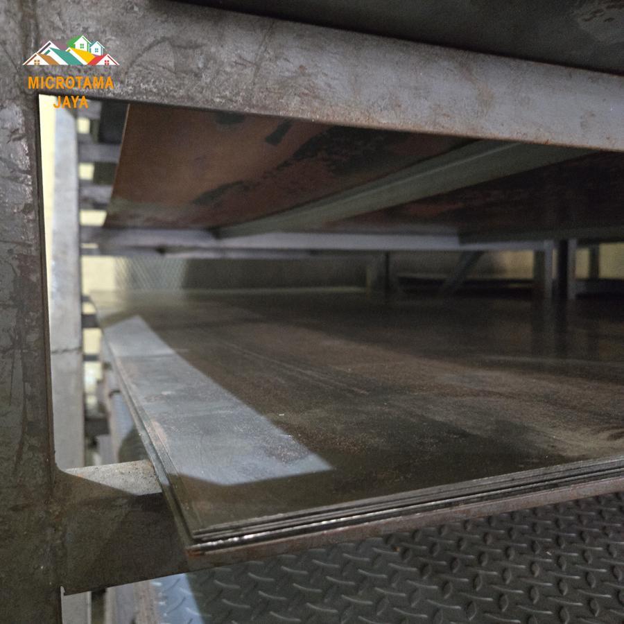Plat Besi Hitam 2.5mm 1.20 x 2.40 meter - Plat Eyzer - Plat Eser Besi