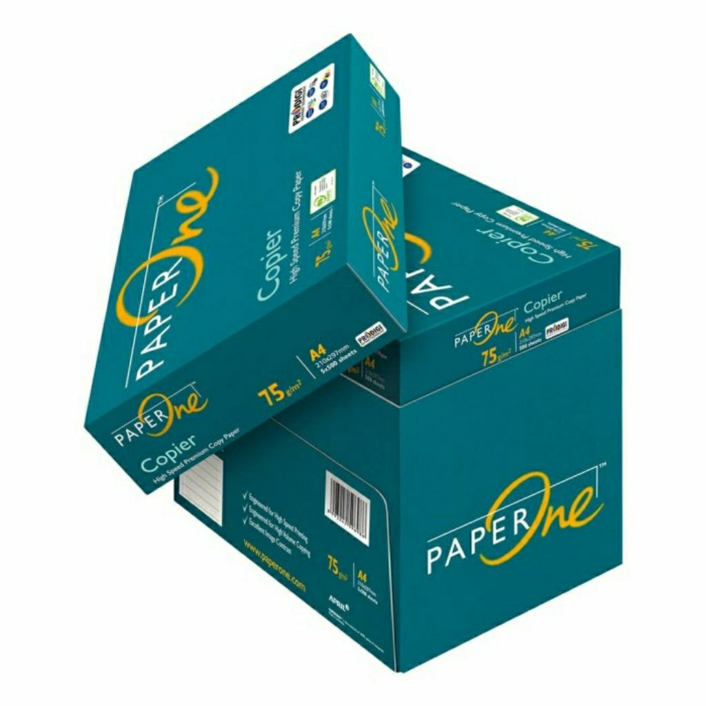 

PAPERONE- Kertas Fotokopi A4 75 Gram Office Paper Print - Box
